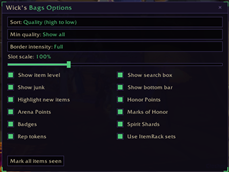 options