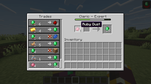 Ruby Dust cleric trade