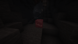 Isolated Ruby Block in a cave