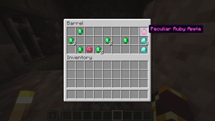 Peculiar Ruby Apple find