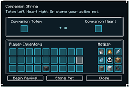 Shrine Menu