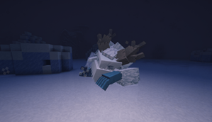 Frozen boss...