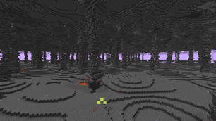 Cavern with nightvision effect