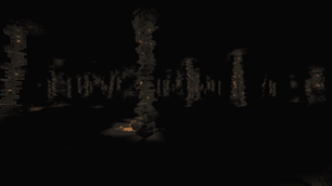 Cavern with default lighting
