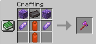 Amethyst Axe Recipe