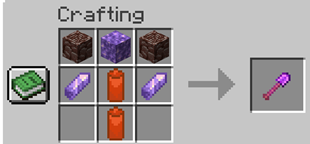 Amethyst Shovel Recipe