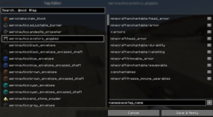 Item Tag Editor