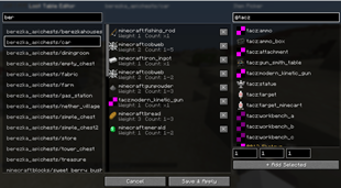 Loot Table Editor
