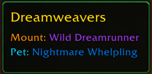 Reward Window of The Addon