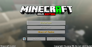 Main menu