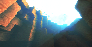 Water Refraction with Light Shafts
