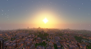 Broville at Sunset