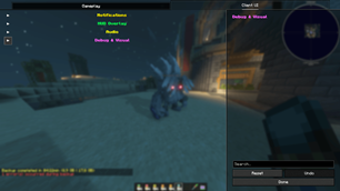 Config Client UI Sections