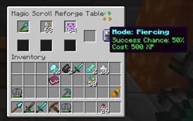 Magic Scroll Mode Piercing