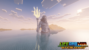 Poseidon Statue