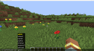 Crash Link (server) Commands available