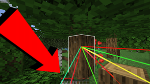 Minecraft, But You Get Every Block You Look At...