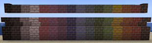 Dyed Bricks