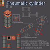 Pneumatic Cylinder Concept Art