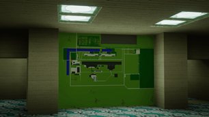 Map of the NPP - in the admin block