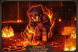 Enhanced Netherite Armour