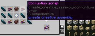 corruptium ingot recipe