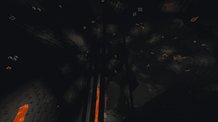 See ores easier in caves!
