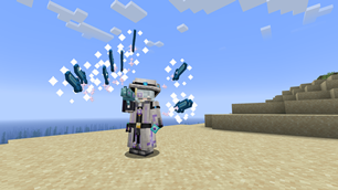 SkyEdge + Spellcaster Gun + Robe