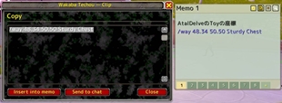 You can now note down the coordinates and copy them by clicking.