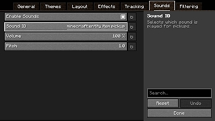 Sounds Settings