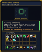 Shrine Menu