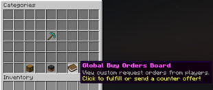 Global Buy Orders Board