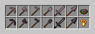 Items added by Nether Tools