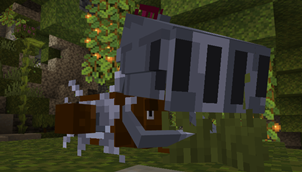 coconut cannon and knight helmet