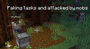 Faking tasks and attacked