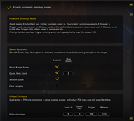 Settings 1/3