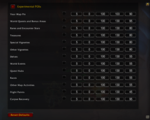 Settings 3/3