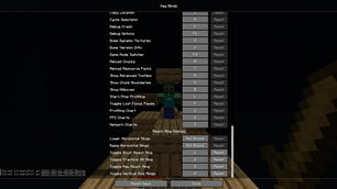 Key bindings