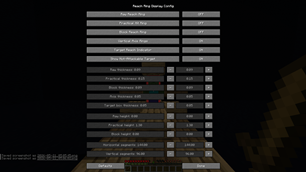 Using the mod menu, you can adjust the thickness, height, and segments of the lines.