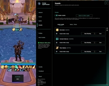Sounds: Active spells.