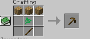 new pickaxe recipe