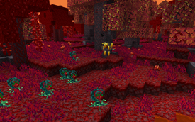 Fire Biome in the Prismasphere