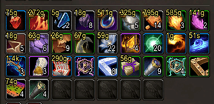 Baganator item value overlay