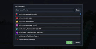effect selector
