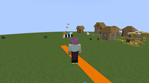 player jumping on blue gel
