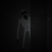 They came from the dark.