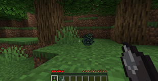 Collect plant string with a flint shard