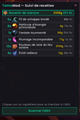 Recipe - scan HDV