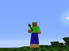Showing off texture of Failstick