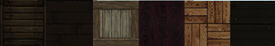new wood and stained glass textures